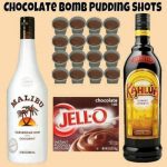 Chocolate Bomb Pudding Shots Recipe Image