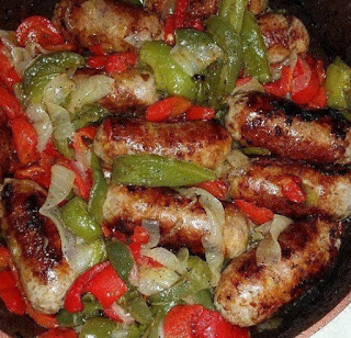 Easy Sausage, Peppers and Onions