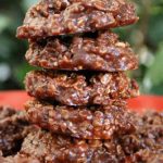 Chocolate Oatmeal No Bake Cookies Recipe Image