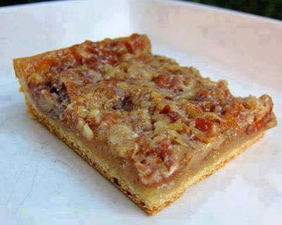 Oh my!!…I have really got to try this one! Easiest Pecan Bars “EVER”