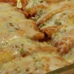 Creamy Chicken Enchiladas Recipe Image