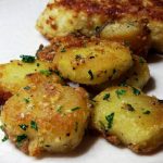 Parmesan Garlic Roasted Potatoes Recipe Image