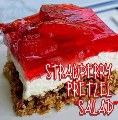 Strawberry Pretzel “Salad”