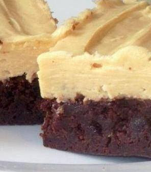 PB FROSTED BROWNIES