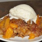 Crock Pot Peach Cobbler Recipe Recipe Image