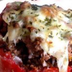 No Carb Stuffed Tomatoes Recipe Image