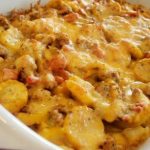 Mexican Squash and Ground Beef Casserole Recipe Image