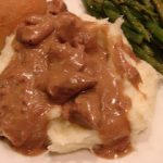 Crock Pot Beef Tips & Gravy Recipe Image