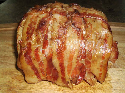 Bacon Wrapped Pork Loin (Crock Pot)