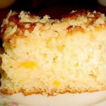 Peach Cake Recipe Image