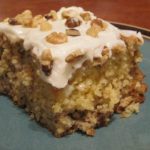 Banana Cake with Cream Cheese Frosting Recipe Image