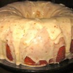Almond Poundcake with Creamy Almond Glaze Recipe Image