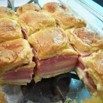 Hawaiian Baked Ham and Swiss Sandwiches Recipe Image