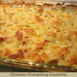 Chicken Dumpling Casserole Recipe Image