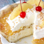 Pina Colada Pie Recipe Image
