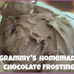 Grammy's HomeMade Chocolate Frosting Recipe Image