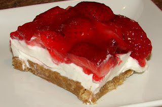 No bake YUMMY Strawberry Cheesecake!