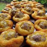 Easy Cheezy Sausage Biscuit Bites Recipe Image