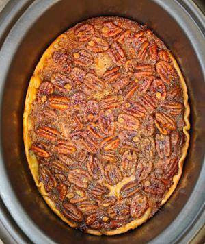 Crockpot Pecan Pie