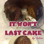 "IT WON'T LAST" CAKE Recipe Image