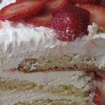 STRAWBERRY CREAM CHEESE ICEBOX CAKE Recipe Image
