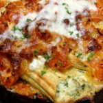 SPINACH & CHEESE STUFFED MANICOTTI Recipe Image