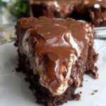 FUDGE BROWNIE PIE Recipe Image
