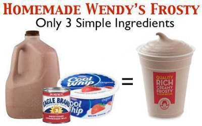 Homemade Wendy’s Frostys!