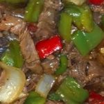 Pepper steak in a crock pot Recipe Image