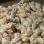 Sweet Amish Macaroni Salad Recipe Image