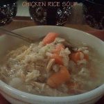 CHICKEN RICE SOUP Recipe Image