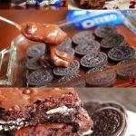 Cookies ‘N Cream Oreo Fudge Brownies Recipe Image