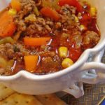Hearty Hamburger Soup Recipe Image