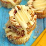 MINIATURE CINNAMON ROLL CHEESECAKES Recipe Image