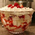 Southern Strawberry Punch Bowl Cake Recipe Image