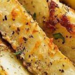 BAKED PARMESAN GARLIC POTATO WEDGES RECIPE Recipe Image