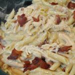 Smothered Bacon Ranch Chicken Penne Pasta Recipe Image