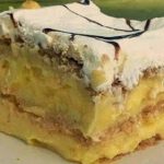 Easy 3 Ingredients No Bake Pudding Cake Recipe Image