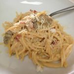 Crockpot Cheesy Chicken Spaghetti Recipe Image