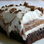 BROWNIE REFRIGERATOR CAKE Recipe Image