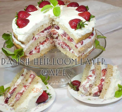CONNIE’S DANISH HEIRLOOM LAYER CAKE