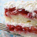 Fresh Strawberry Cake Recipe Image