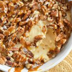 Salted Caramel Pecan Cheesecake Dip Recipe Image