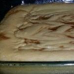 Cinna-bun Cake in the oven Recipe Image