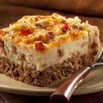 Cowboy Meatloaf and Potato Casserole Recipe Image