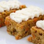 Carrot and Zucchini Bars with Lemon Cream Cheese Frosting Recipe Image