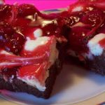 Cherry Cheesecake Brownies Recipe Image