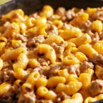 Bacon Cheeseburger Pasta Recipe Image