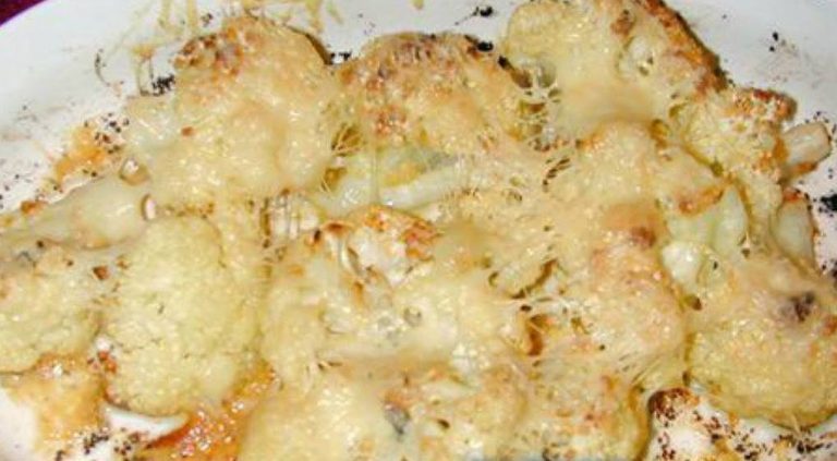 Parmesan Garlic Cauliflower Recipe Image