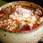 Slow Cooker Ground Beef Lasagna Soup Recipe Image